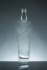 High quality  long  bottleneck glass wine bottle