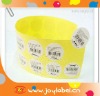 High quality round glossy labels roll