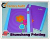 High quality spiral notebook printing