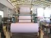 High speed tissue paper making machine, capacity: 10 T/D, raw material: waste paper, virgin pulp, wheat straw, sugar can bagasse