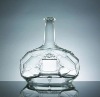 Highgrade transparancy brandy glass bottle vodka glass bottle