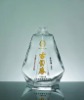 Highgrade transparancy crystal like chinese alcohol glass bottle