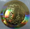 Hologram adhesive sticker