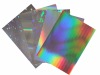 Hologram metalized paper