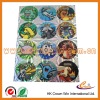 Hologram pet pvc sticker label printing