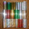 Holographic Colorful Aluminum foil for paper&plastic&table cloth;Overprintable hot stamping foil