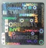 Holographic adhesive sticker