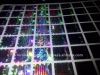 Holographic label and stickers