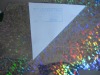 Holographic metallized board