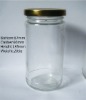 Honey glass jar