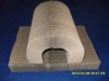 Honeycomb paper core