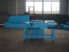 Horizontal fiber compress bagging machine