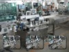 Horizontal rolling self-adhesive labeling machine