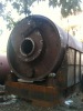 Horizontal rotation continuous   waste tire and plastic recycling  equipment