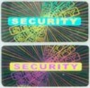 Hot color security product with anti-counterfeit label