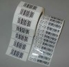 Hot-sale barcode paper label of adhesive