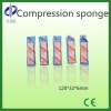 Hot sale shanghai cheap printing viskovita compressed sponge