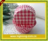 Houndstooth baking cups ,pink colour