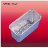 Household aluminium foil container for taking food