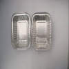 Household aluminium foil takeaway container