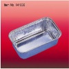 Household aluminum foil container for taking food