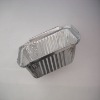 Household cooking aluminum foil container