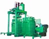 Hydraulic clothing baler