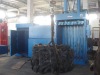 Hydraulic waste tyre baler machine