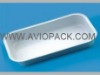 Inflight coated aluminum casserole