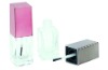 J041 square nail polish cap with bottle