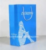 Kappa matching shoes& clothes store shopping carrier bag with ribbon handle