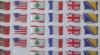 Kinds of Flag Shaped Self-adhesive Label