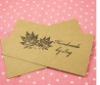 Kraft paper card