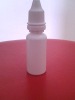 LDPE 15ml plastic eye drop bottle, white color