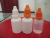 LDPE 15ml white plastic eye drop bottle, dropper bottle