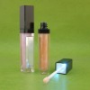 LED lip gloss wand container with mirror