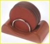 Leather cover Place mat for promotion