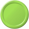 Lime Green Paper Luncheon Plates