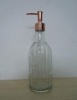 Liquid soap glass bottle 525ml