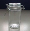 Long Wide Mouth Glass storage jar