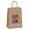 Machine made handled shopping bag