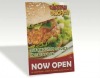 Menu glossy paper flyer printing