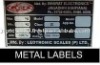 Metal Labels