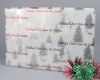 Metalized gift wrapping paper