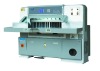 Microcomputer double guide paper cutting machine