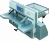 Microcomputer double worm wheel double guide paper cutting machine