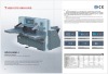 Microcomputer paper cutting machine double hydraulic double guide