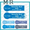 Minrui WARRANTY security label seal,label sticker seal