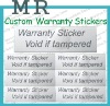 Minrui WARRANTY security seal label,box seal security label,cartons seal labels