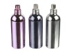 Mirror finished surface aluminum bottle